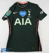 Son Heung-min No 7 Carabao Cup Final Tottenham Hotspur v Manchester City 25 April 2021 match issue