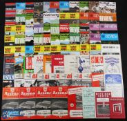 Collection of football programmes Arsenal homes 1956/57 Leeds Utd, 1958/59 Juventus (friendly),