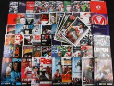 2011 & 2012 St Helen's Rugby H & A League Programmes (c.70): A boxful of the Saints' issues for