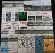 Collection of Stafford Rangers home programmes 1949/50 Atherstone, 1951/52 Atherstone (Sellotape