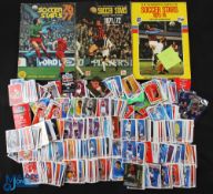 3x Wonderful World of Soccer Stars Albums 1971-72, 73-74, 76-77, the 1971/72 + 76/76 albums are both