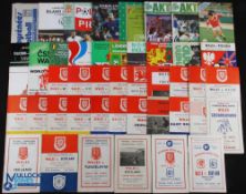 Collection of Wales international match programmes homes 1950 Scotland, 1952 Scotland, 1954 Scotland