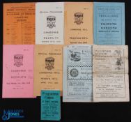 Valuable Vintage W Country Rugby Programmes (11): Bath Utd v Wellington, 11/1933; Taunton v