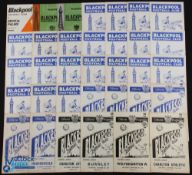 Collection of Blackpool home match programmes 1949/50 Charlton Athletic, 1950/51 Wolves, 1952/53