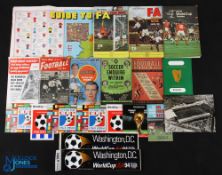 Football Collectable Books and Ephemera - a selection to include 1953 Daily Mail Football Guide,