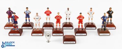 12x Yesteryear Miniatures Champions League Winners Premier League Champions Football figures, 12