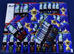 2003 Rugby World Cup Programmes: A complete set of 50 official match programmes, to include all pool