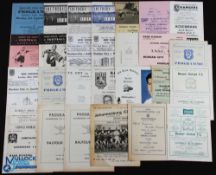 Collection of programmes from South Africa to include Johannesburg City v 1959 Rangers, v 1961