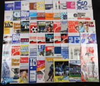 Selection of Football League Cup match programmes 1960/61 1st season Coventry City v Barrow, 1961/62