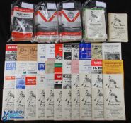 1965 to 69 St Helen's H & A Rugby League Programmes (254): Just about everything available for