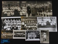 Hull KR, Keighley & York RLFCs Photos (9): 3 big and 2 small Hull KR, losing Challenge Cup 1925; two