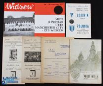Collection of Polish club match programmes 1960 Wisla Krakow v Pogan Szczecin undated (early 1960s),