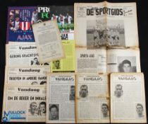 Collection of Netherlands clubs match programmes to include 1946/47 Ajax v Sparta 13 October 1946 (