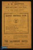Pre-War 1934/1935 at Barnet: Old Stationers v Harwich & Parkeston Southern Amateur league match