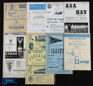 Collection of Swiss clubs' match programmes to include 1955/56 Luzern v Nordstern, 1959/60