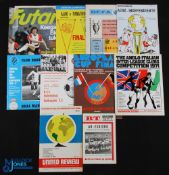 European Cup Anglo Italian, European league and European /South American cup 1968 Football