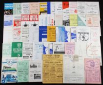 Collection of FA Cup tie match programmes to include 1949/50 Weymouth v Aldershot, 1952/53 Eton