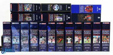 2003-2021 Sky Sports Football Yearbooks, a run of 18 books in good clean condition