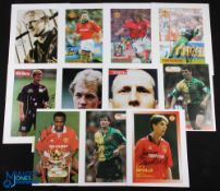 Manchester United Magazine signed colour magazine pages, a good 1990s collection to include Gary