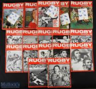 1970-1976 Rugby World Magazines (Qty): Every copy of the world's No. 1 Rugby magazine from Oct 70-