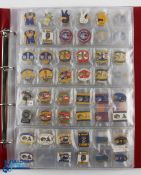 Leeds Rhino Rugby League Enamel Badge Collection - a good selection to include variations of