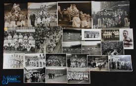 Halifax RLFC Photographs (22): Substantial selection, six large and 16 smaller featuring