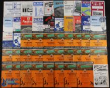 1959/60 Wolverhampton Wanderers programmes homes full season (21) plus FAC homes Newcastle Utd,