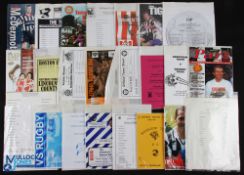 Collection of Grimsby Town home match programmes 1979/80 St Mirren (ss), 1996/97 Leeds Utd, 1997/