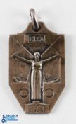 Replica 1950 FIFA World Cup Medal presented to Bert Williams, Wolves and England - for his