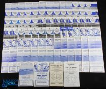 Collection of Macclesfield Town home match programmes 1961/62 Witton Albion, 1962/63 Frickley