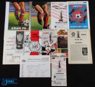 Selection of Netherlands programmes to include 1962 Blauw Wit v Hildesheim, 1962 Blauw Wit v