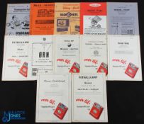 Collection of Norway club programmes to include 1958 Brann v Fredrikstad, 1958 Oslo Bylag v Curacao,