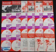 Collection of Rotherham Utd home match programmes 1962/63 Sunderland, 1963/64 Scunthorpe Utd, 1964/