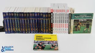 Rothmans Rugby League Yearbooks (45): All editions of this Rugby League 'Bible' from 1974-5 to