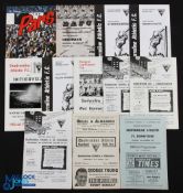 Collection of Dunfermline Athletic home programmes 1954/55 St. Johnstone, 1960/61 Hibernian, 1961/62