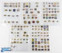 Leeds Rhino Rugby League Enamel Badge Collection - a good selection to include variations of