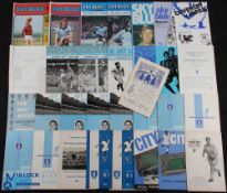 Collection of Coventry City home programmes 1952/53 Shrewsbury Town, 1956/57 Nottingham Forest (
