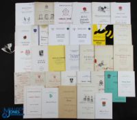 English Interest Rugby Dinner Menus (32): RFU Awards 1995, County Championship Lunch 1993;