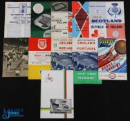 Selection of programmes 1957 Brazil v Portugal, 1961 Sweden v Norway, 1961 England v Portugal,