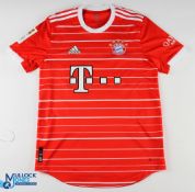 Thomas Mueller No 25 Bayern Munich 2022/23 home match issue football shirt - Adidas / T Mobile,