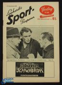 1956/57 Lipphardt's Sport programme covering FC St. Pauli v Arminia Hannover, Hannover 96 v Altona