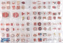 Hull Kingston Rovers Rugby League enamel badges to include Cardiff Millennium Magic, Hull, Pride