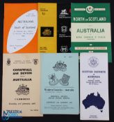 Australia in the British Isles 1966-7 (6): v S of Scotland, scarcer N of Scotland, Pontypool/Cross