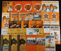 Collection of Hull City home programmes 1946/47 Blackburn Rovers (FAC), 1949/50 Stockport County,
