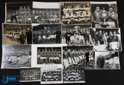 Salford RLFC Photographs (15): Significant selection, Gus Risman well to the fore, 11 large shots