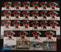 1956/57 Manchester Utd home match programmes Preston NE (loose covers), Sheffield Wednesday (ph),