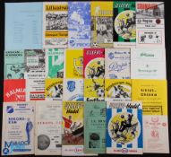 Collection of Swedish club programmes to include 1960/61 Malmo v Rapid Vienna (European Cup), 1963/