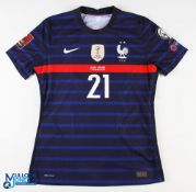 Clement Lenglet No 21 France v Finland 07 09 2021 World Cup Qualifying home match issue football