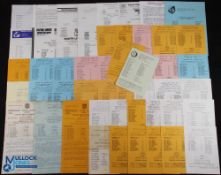 Selection of Shrewsbury Town programmes including friendlies/challenge match issues, mainly single