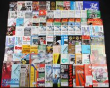 Carton of English Non-League Football Programmes, 100s of programmes with noted teams of Cheltenham,